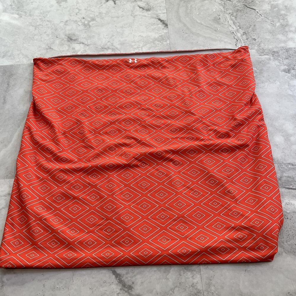 Under Armour Infinity Scarf OSFA Orange Outdoor Skiing‎ Hiking Multi-use